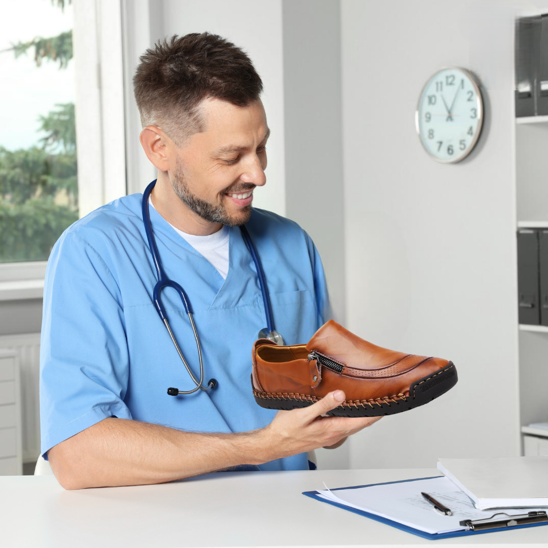 Men's Shoes with Zipper