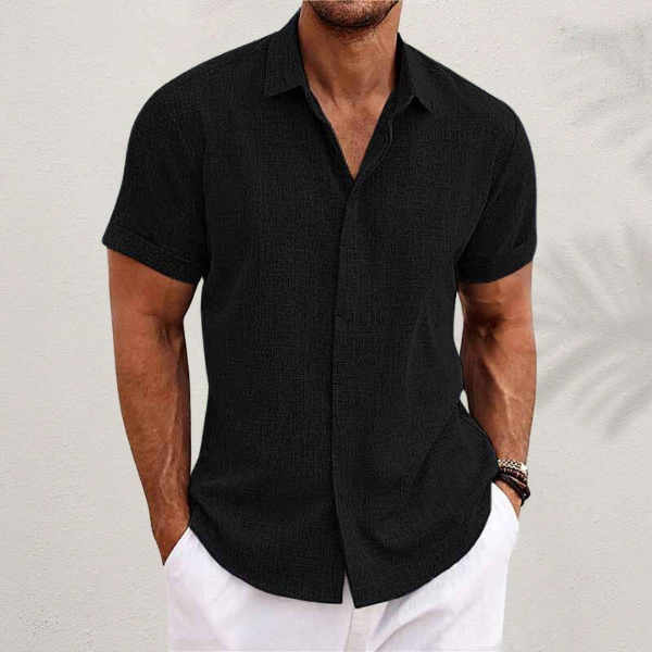 Men's Short Sleeve Shirt for Summer Comfort