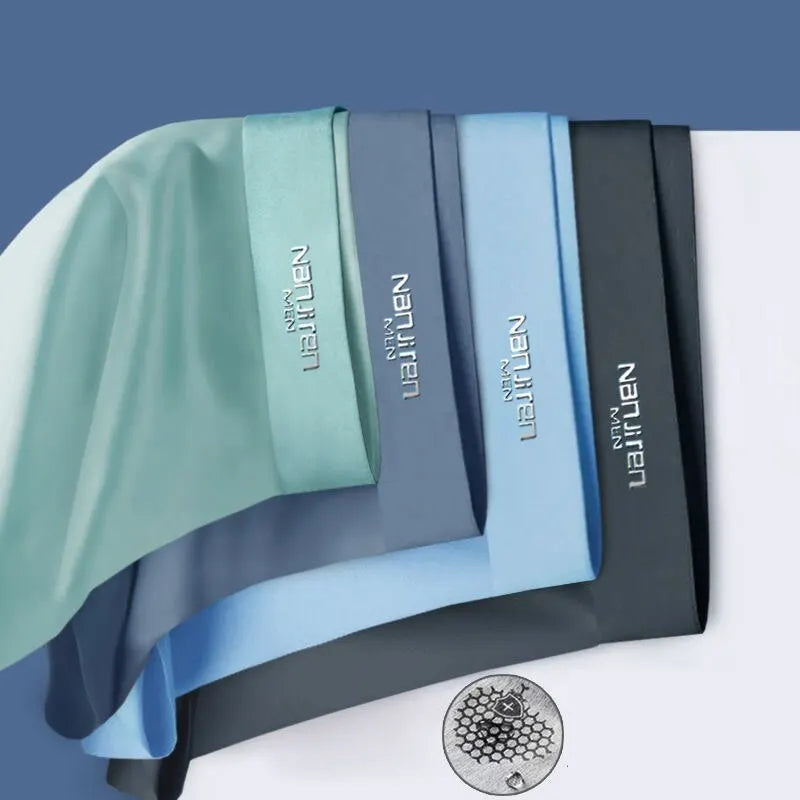 Men's Silky-Soft Boxer Briefs Set (4-Pack)