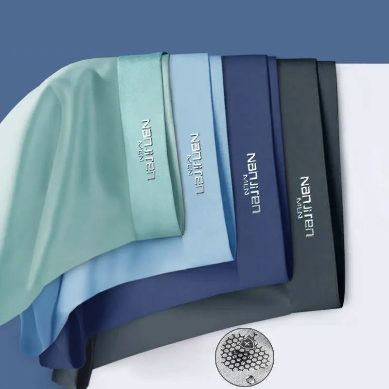 Men's Silky-Soft Boxer Briefs Set (4-Pack)