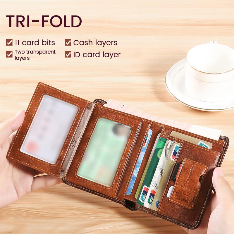 Men's Simple Anti-Theft Wallet