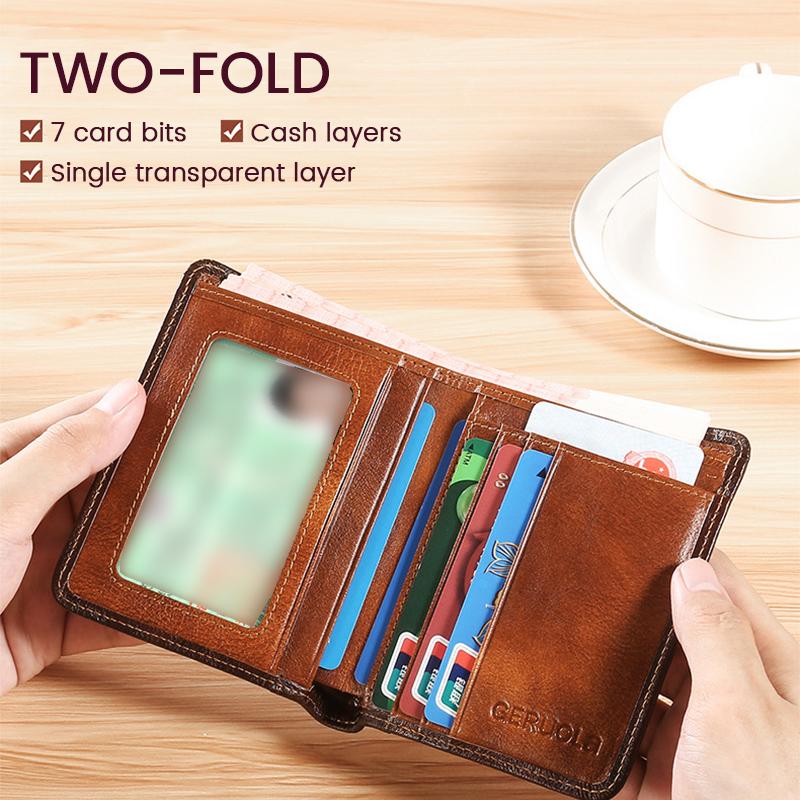 Men's Simple Anti-Theft Wallet