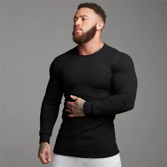 Men's Slim-Fit Crewneck Sweater