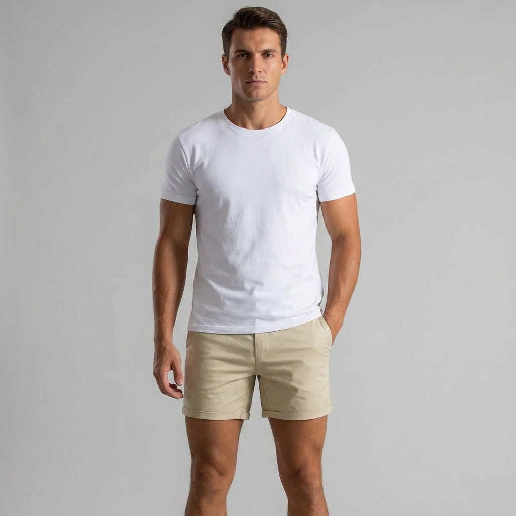 Men's Slim Fit Shorts - Ideal for Summer