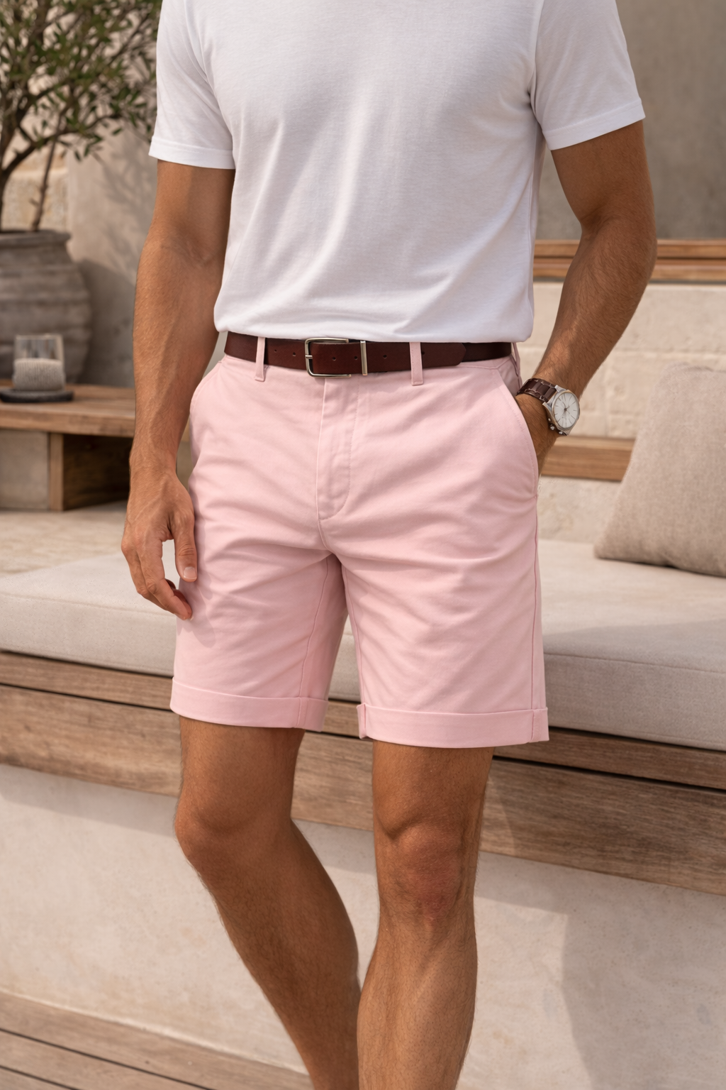 Men's Slim Fit Smart Casual Summer Shorts