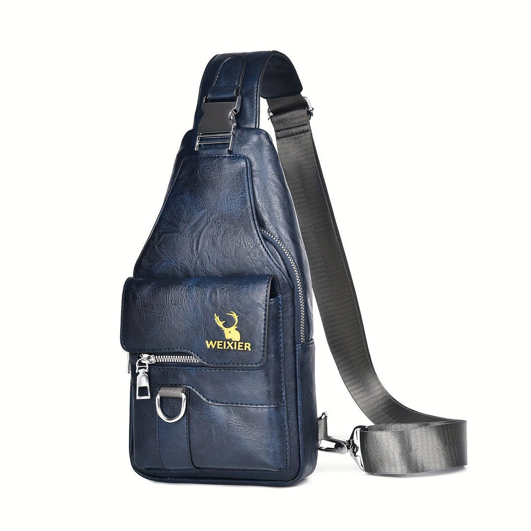 Men's Sling Bag | Wear-Resistant & Lightweight | Large Capacity