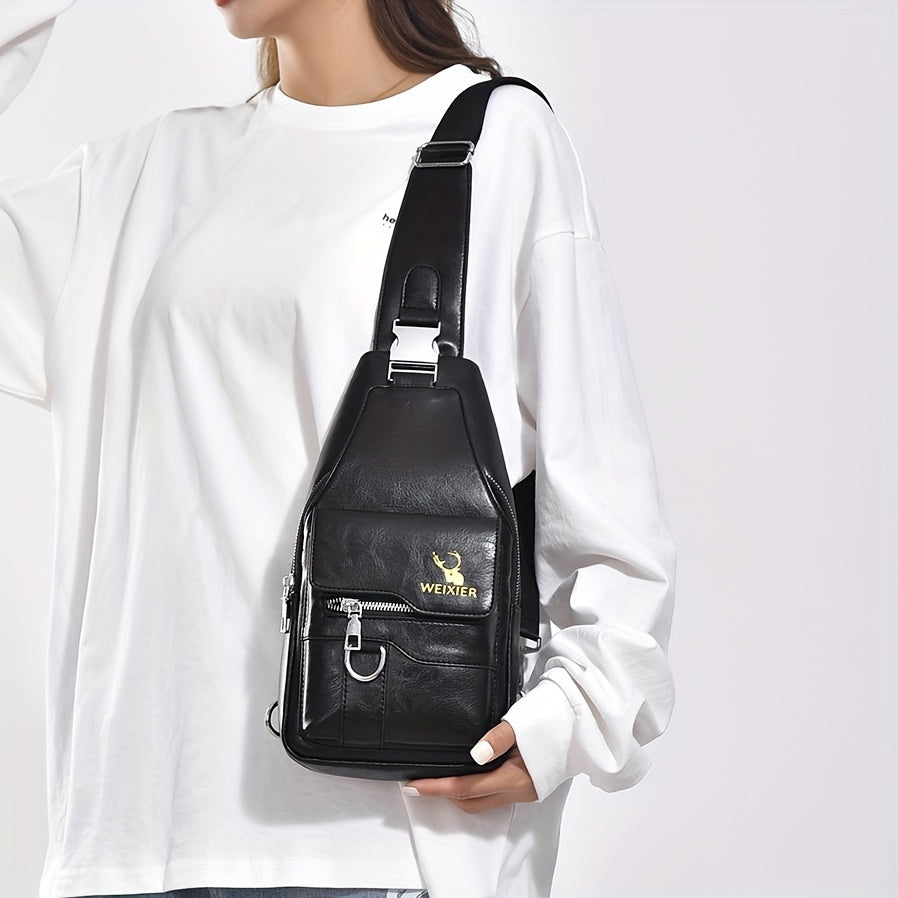 Men's Sling Bag | Wear-Resistant & Lightweight | Large Capacity