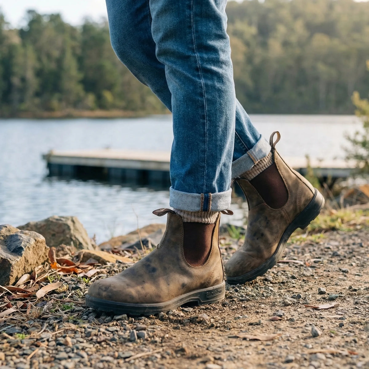 Men's Slip-On Chelsea Boots