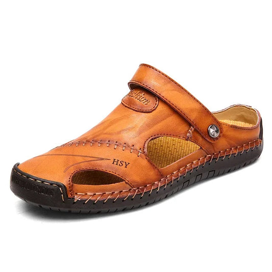 Men's Slip-On Sandals - Breathable Comfort for Daily Wear