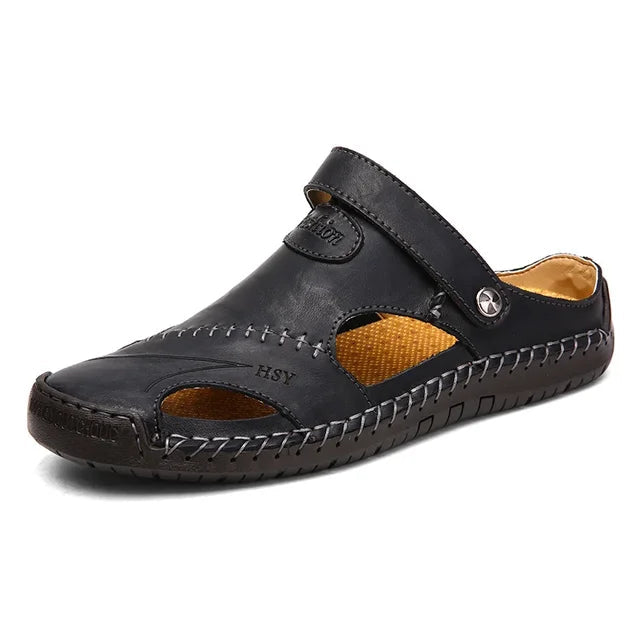 Men's Slip-On Sandals - Breathable Comfort for Daily Wear
