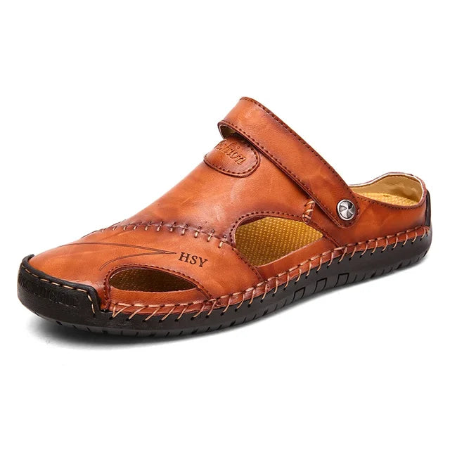 Men's Slip-On Sandals - Breathable Comfort for Daily Wear