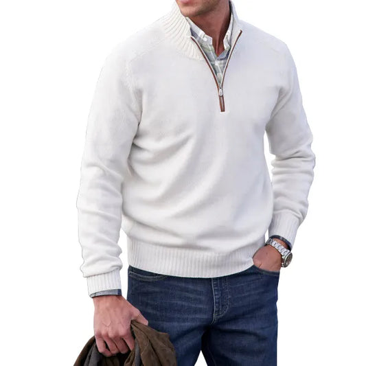 Men's Soft Half-Zip Sweater