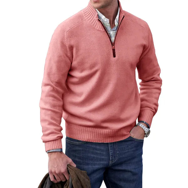 Men's Soft Half-Zip Sweater