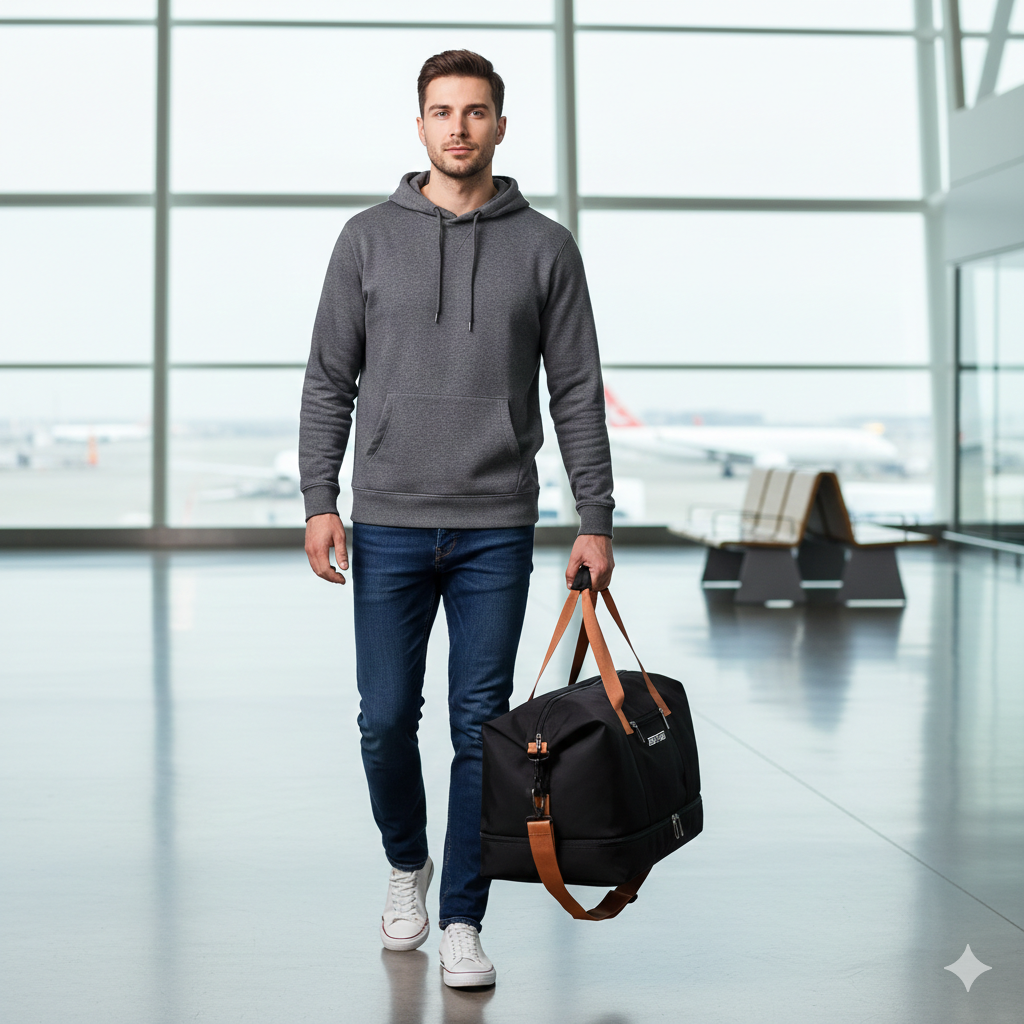 Men's Spacious and Stylish Duffel Bag