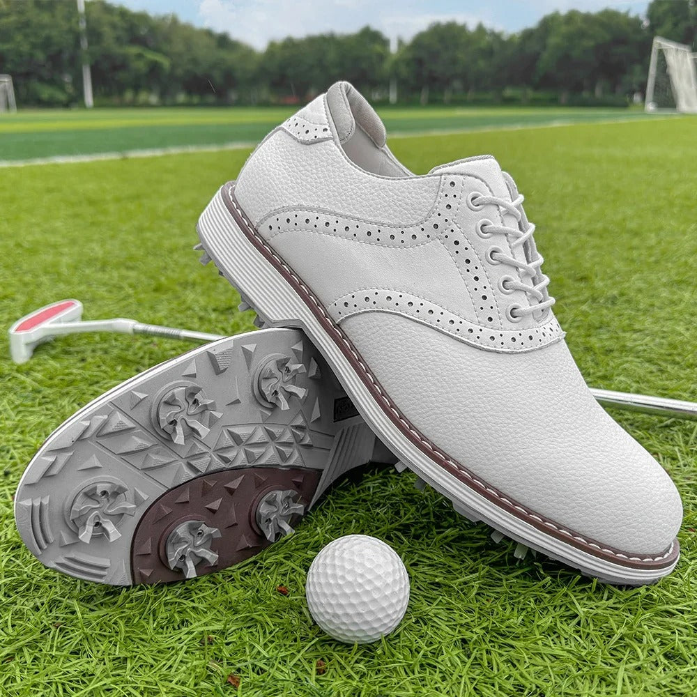 Men's Spiked Golf Brogues