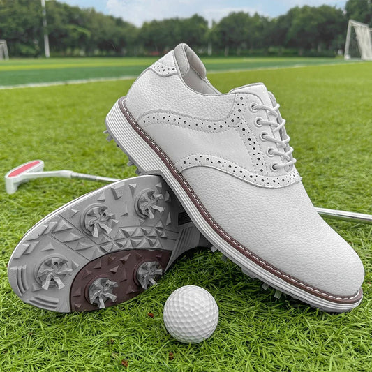 Men's Spiked Golf Brogues