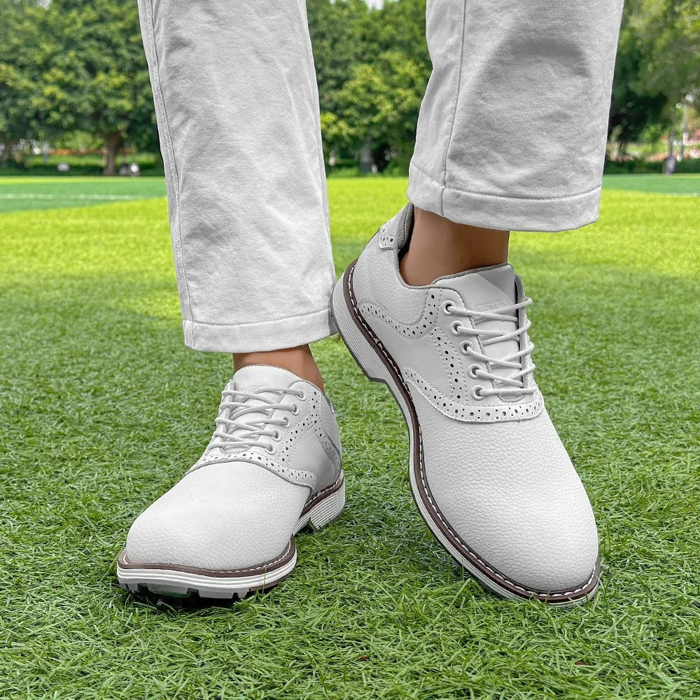 Men's Spiked Golf Brogues