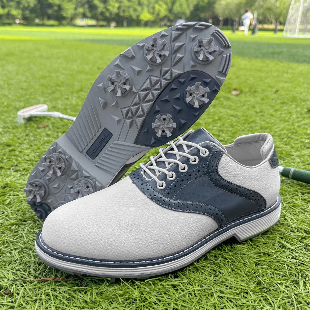 Men's Spiked Golf Brogues