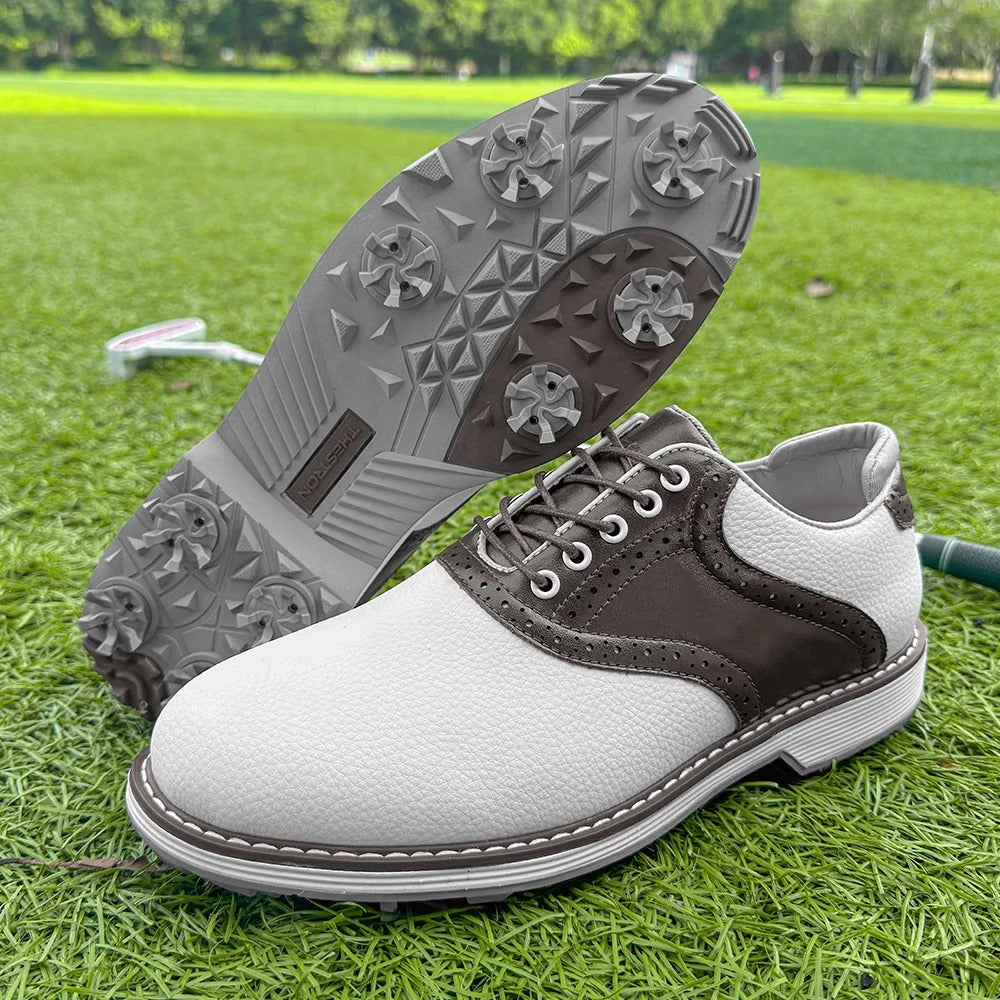 Men's Spiked Golf Brogues