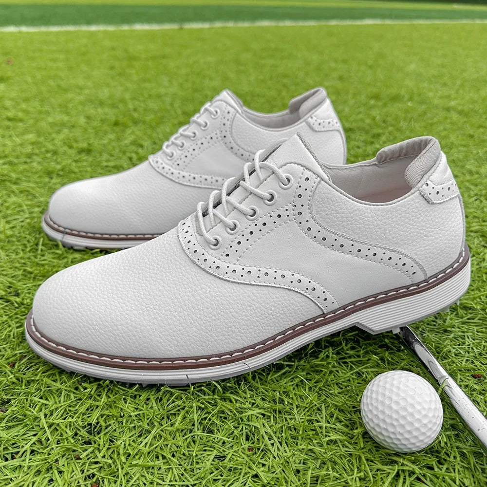 Men's Spiked Golf Brogues