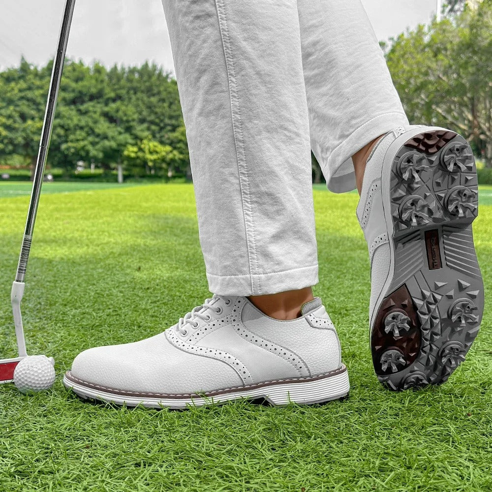 Men's Spiked Golf Brogues