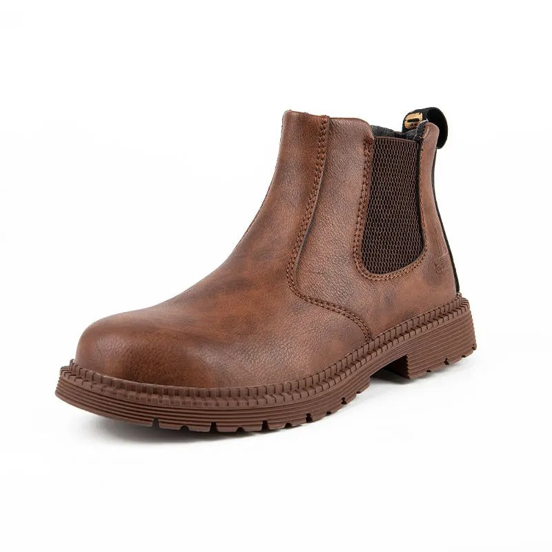 Men's Steel Toe Chelsea Work Boots