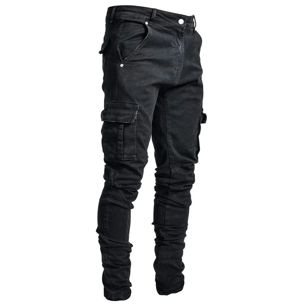 Men's Stretch Multi-Pocket Jeans