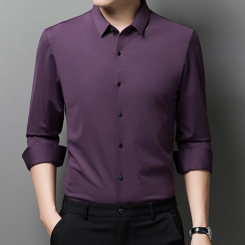 Men's Stretch Non-Iron Wrinkle-Free Shirt