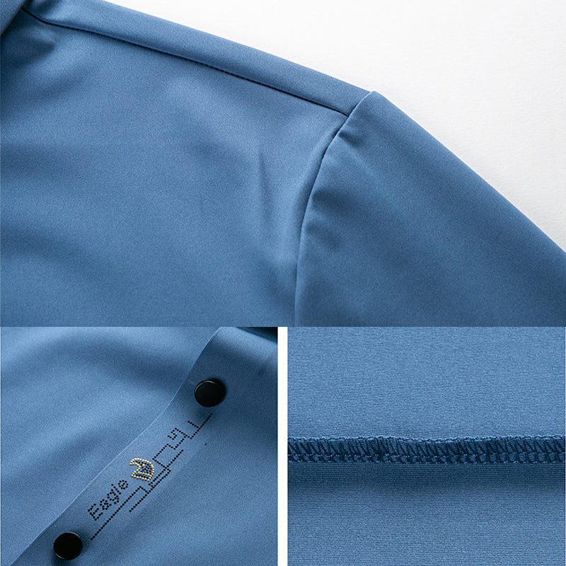 Men's Stretch Non-Iron Wrinkle-Free Shirt