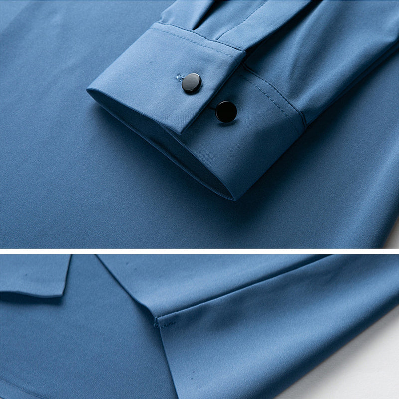 Men's Stretch Non-Iron Wrinkle-Free Shirt