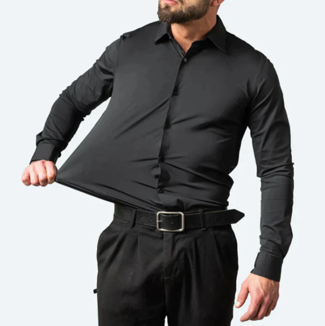 Men's Stretch Shirt - Comfort and Class