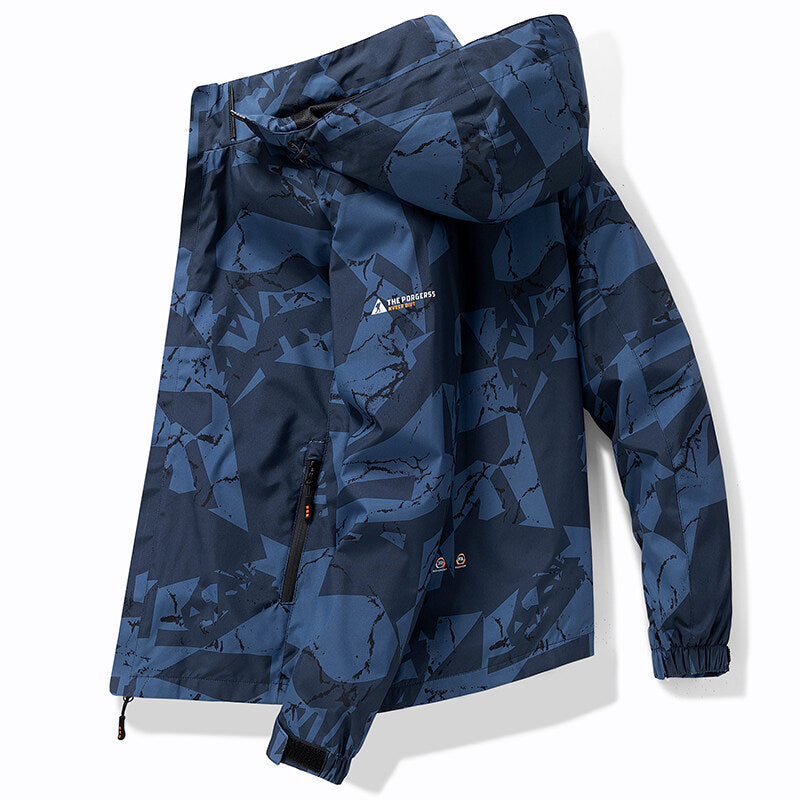 Men's Stylish Sporty Hooded Ski Jacket