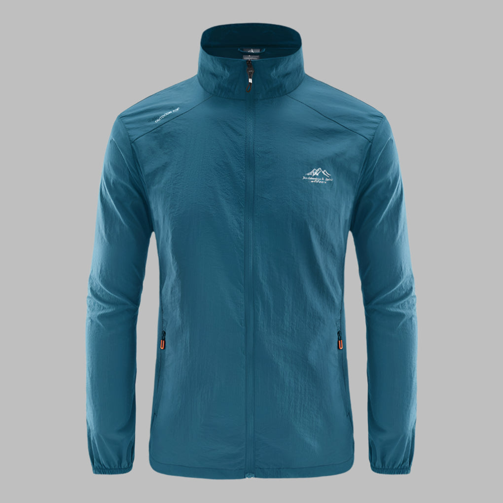 Men's Summer Jacket - Windproof and Waterproof