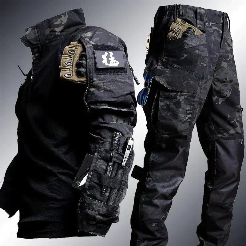 Men's Tactical Two-Piece Set for All-Weather Performance