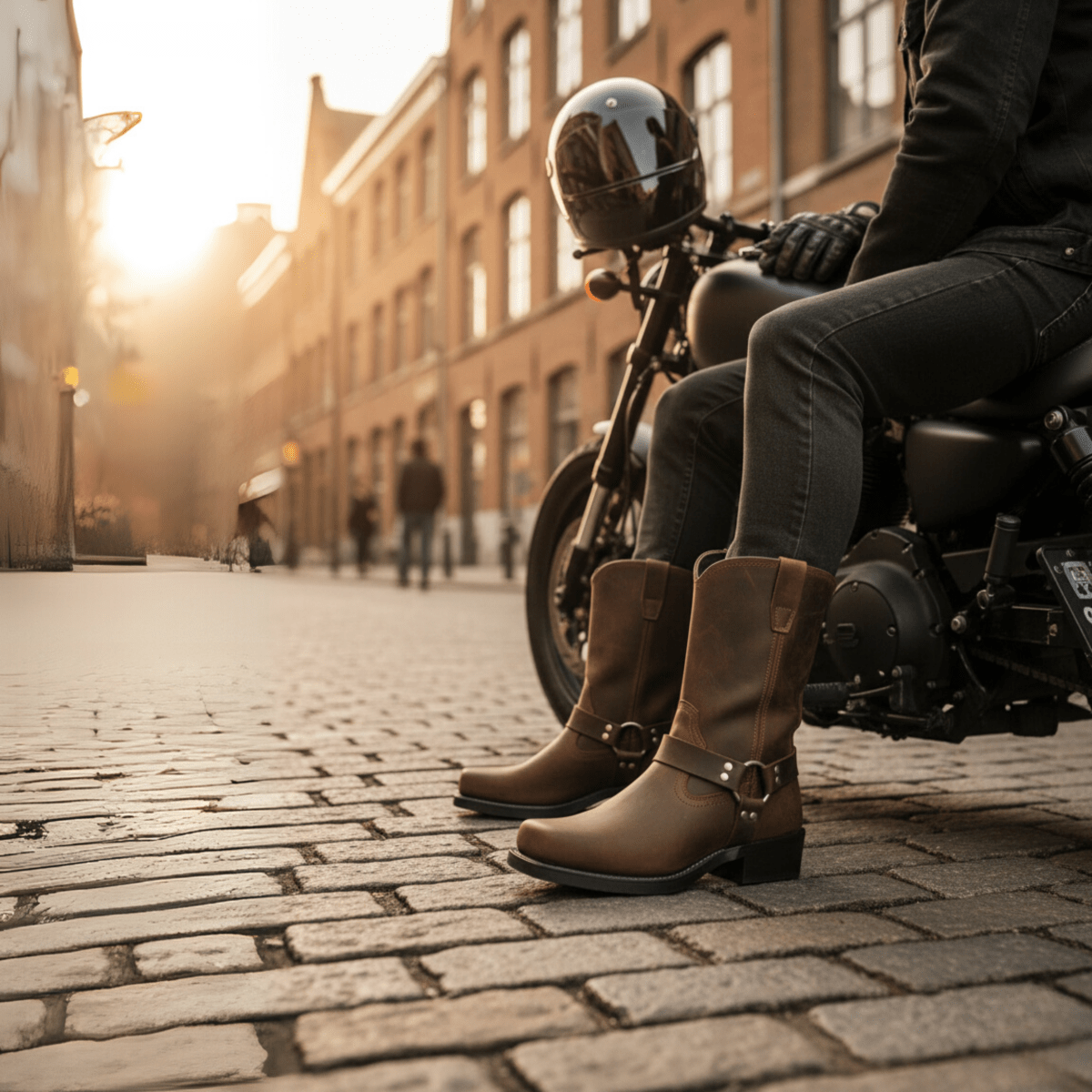 Men's Tall Harness Boots