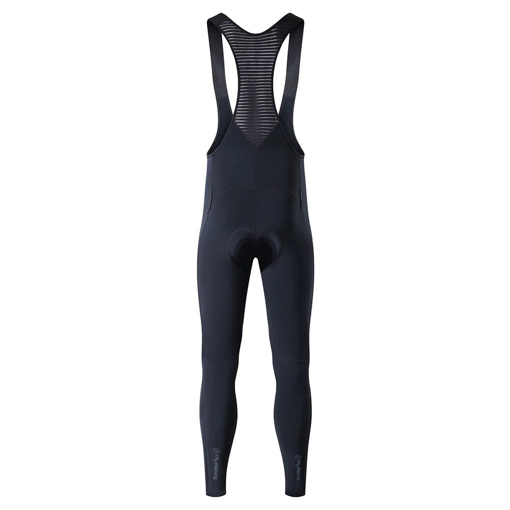 Men's Thermal Cycling Bib Tights + Bicycle Saddle Pad