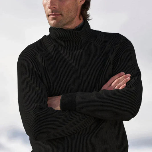 Men's Turtleneck Sweater for Cold Weather