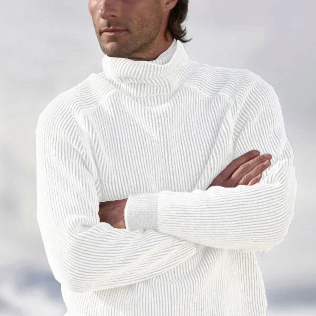 Men's Turtleneck Sweater for Cold Weather