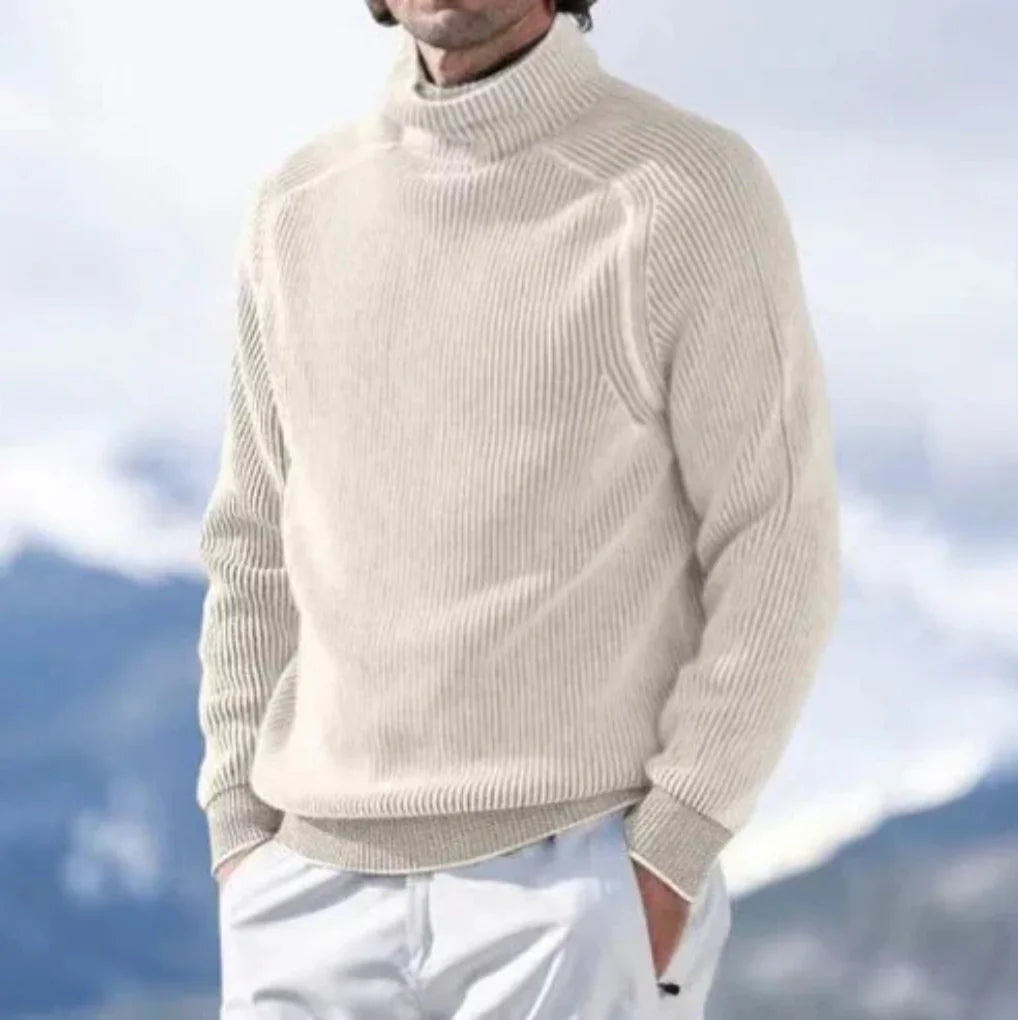 Men's Turtleneck Sweater for Cold Weather