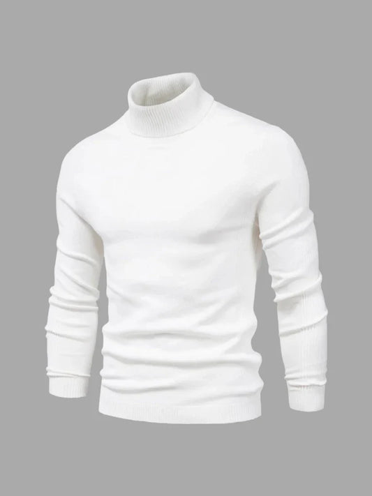 Men's Turtleneck Sweater – Warm and Stylish for Cold Days