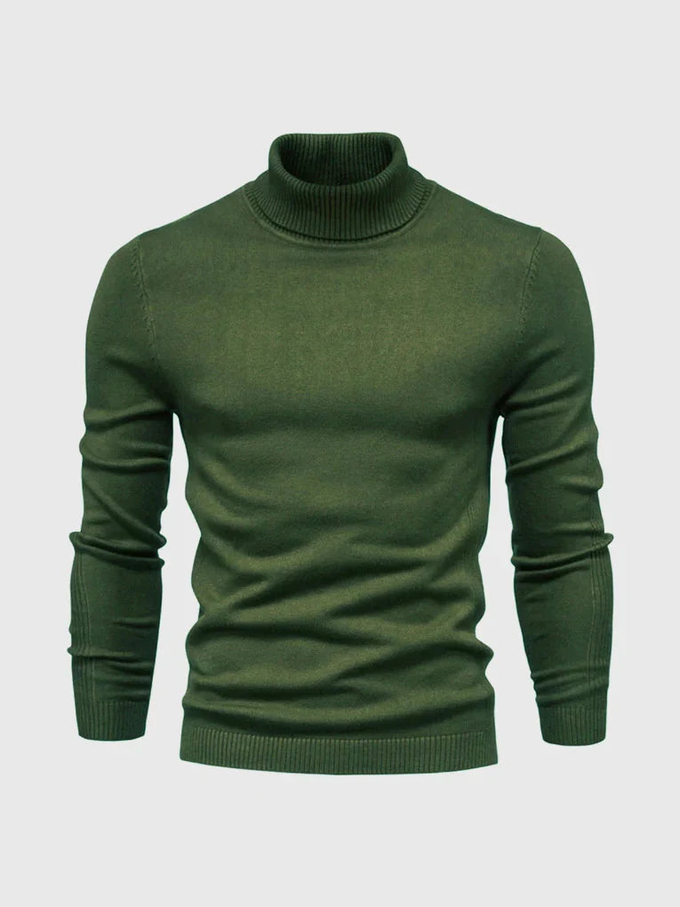 Men's Turtleneck Sweater – Warm and Stylish for Cold Days