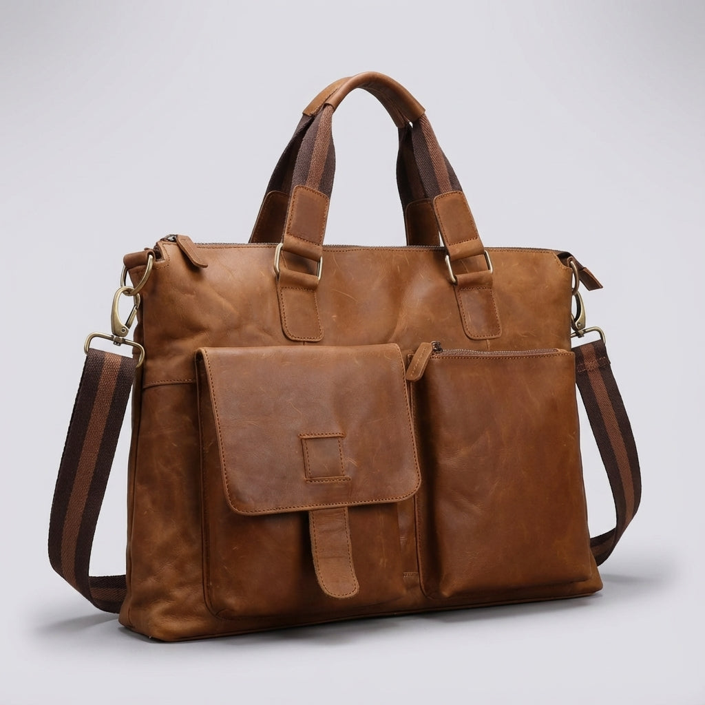 Men's Vintage Business Laptop Bag