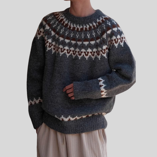 Men's Vintage Crewneck Sweater – Retro Style