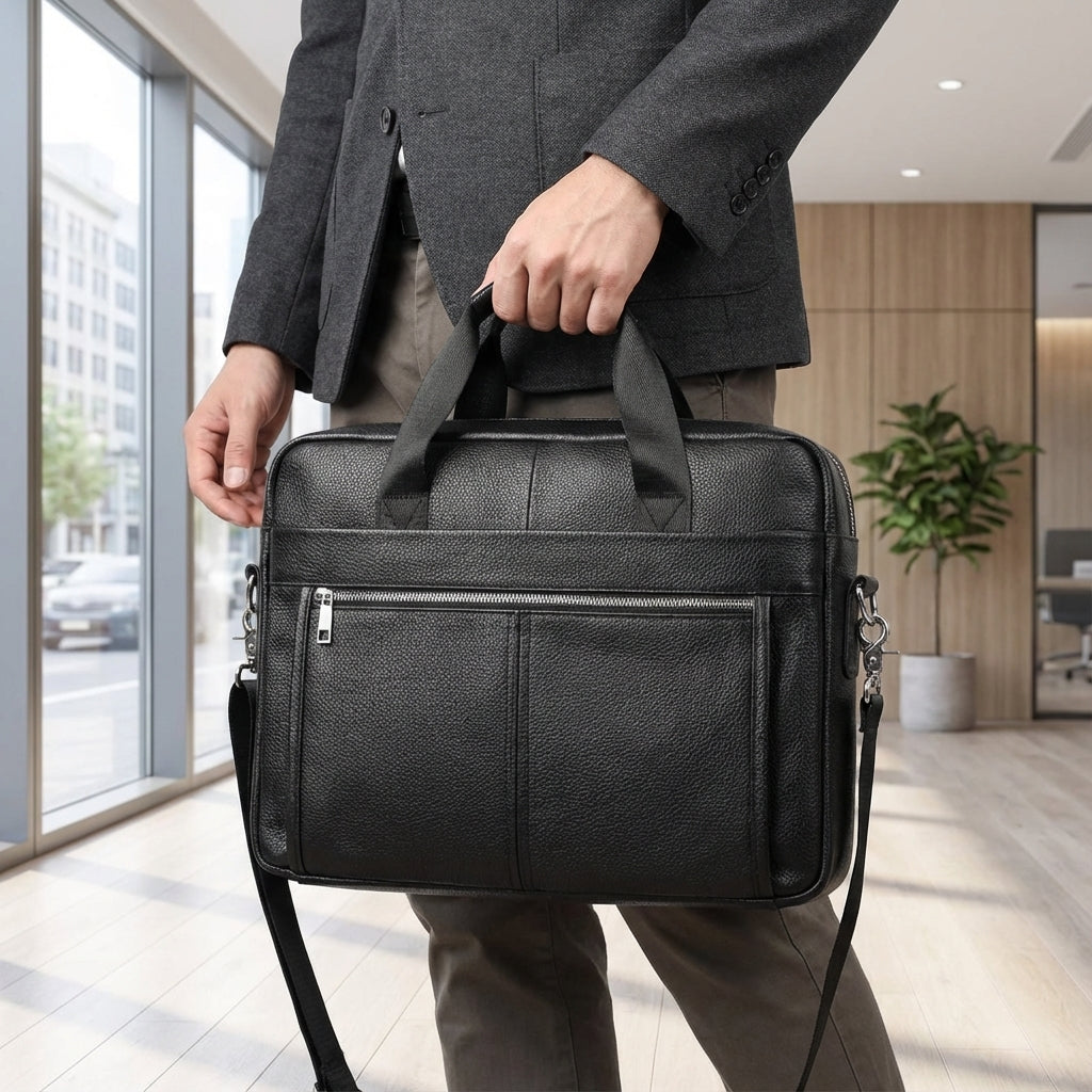 Men's Vintage Style Briefcase