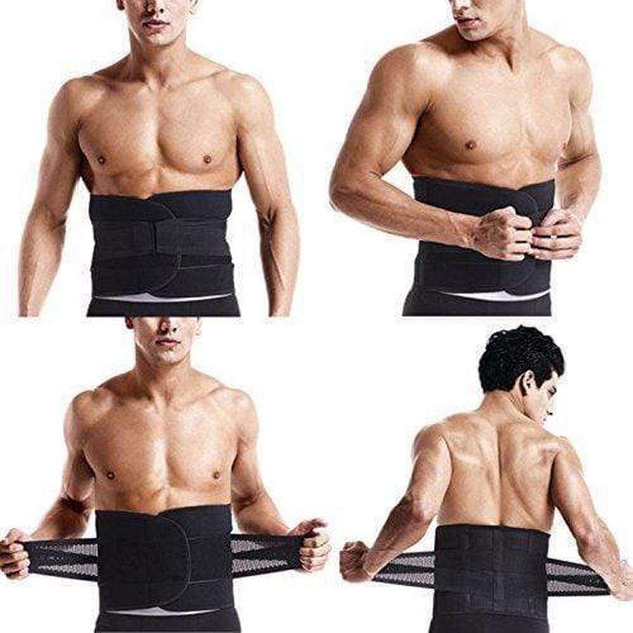 Men's Waist Trainer - Belly Fat Burning Sweat Belt