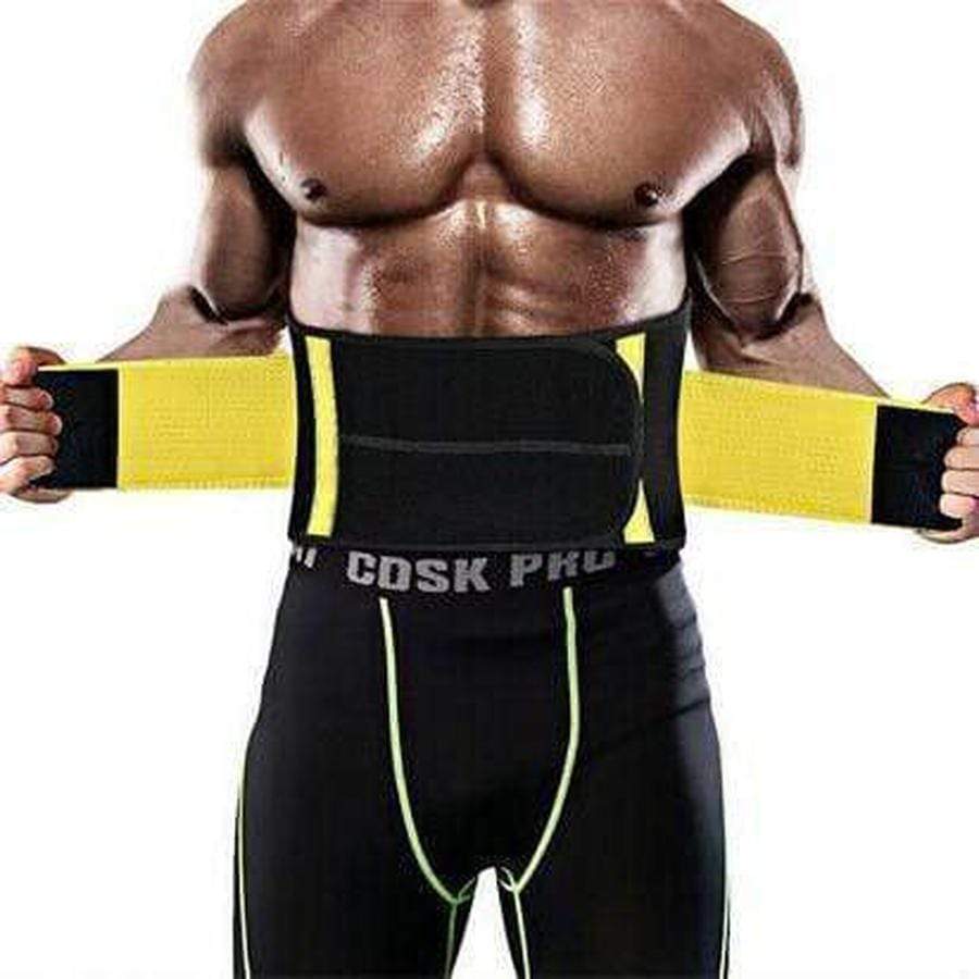 Men's Waist Trainer - Belly Fat Burning Sweat Belt