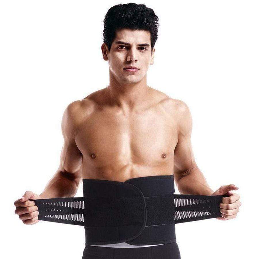 Men's Waist Trainer - Belly Fat Burning Sweat Belt