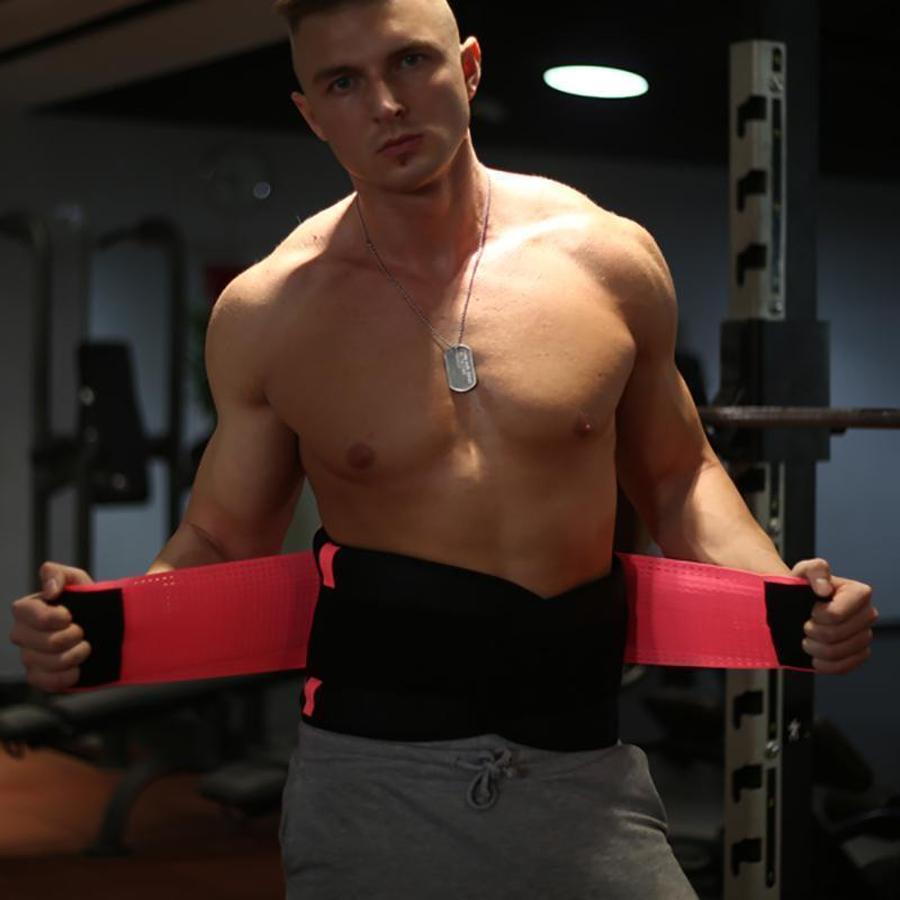 Men's Waist Trainer - Belly Fat Burning Sweat Belt