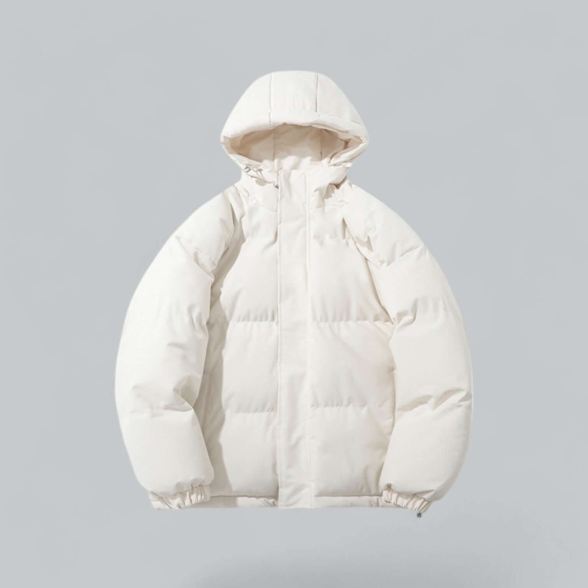 Men's Warm Winter Parka with Adjustable Hood