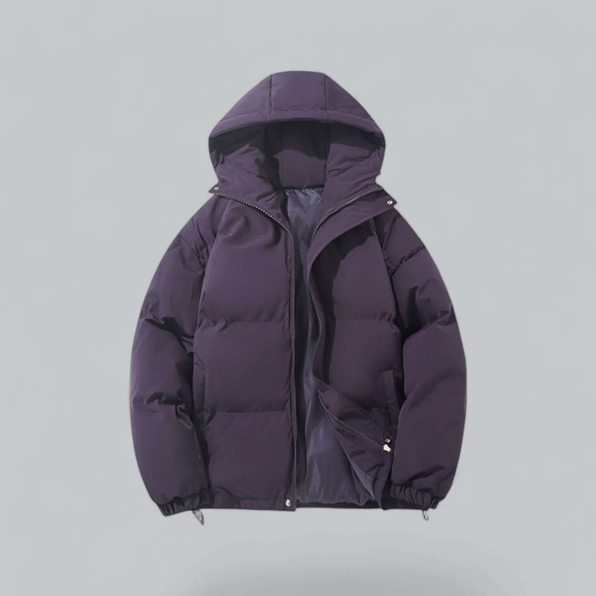Men's Warm Winter Parka with Adjustable Hood